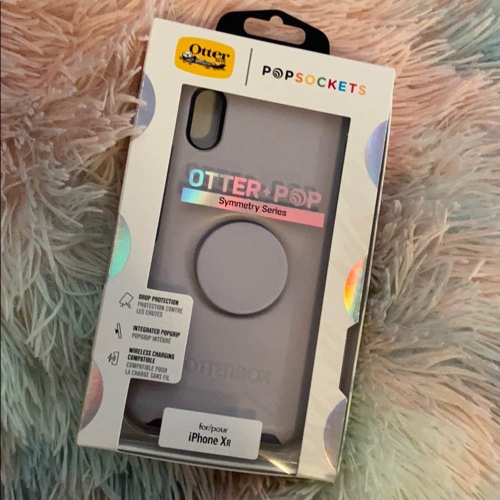 Otterbox case for iPhone XR popsocket Series